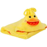 Zoocchini Puddles the Duck baby badcape 75x75 cm