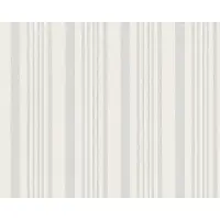 AS-Creation Vliesbehang 5710-14 Meistervlies 2020 strepen wit 10,05x0,53 m