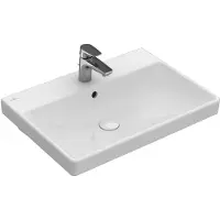 Villeroy & Boch Villeroy en boch Avento meubelwastafel 60x47cm 1 kraangat met overloop ceramic+ wit