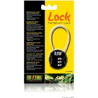 Exo Terra Cijferslot Metaal Lock - Accessoire - Zwart per stuk