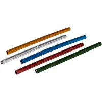 Hm Parkiet-Ringen Zak A 100 - Vogelbroedbenodigheden - Assorti 5x20 stuks Aluminium