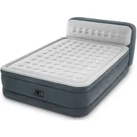 Intex Luchtbed Queen Met Pomp En Hoofdbord 2-persoons 229 Cm
