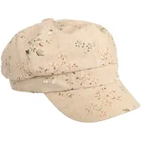 Lipodo Flowers Linnen Newsboy Pet by