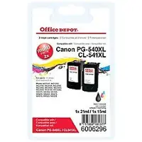 Viking PG-540XL / CL-541XL compatibele Canon inktcartridge zwart, cyaan, magenta geel multipak 2 stuks