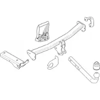 BRINK Vaste trekhaak 435700 Brink voor o.a. LAND ROVER