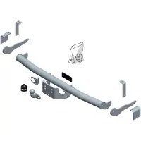 BRINK Vaste trekhaak 566200 Brink voor o.a. MERCEDES-BENZ, RENAULT