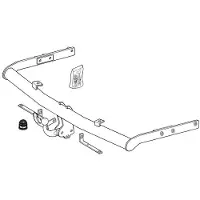 BRINK Vaste trekhaak 270200 Brink voor o.a. FORD, SEAT, VOLKSWAGEN
