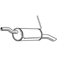 Walker Einddemper 23687 Walker voor o.a. CITROEN, PEUGEOT