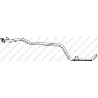 Bosal Uitlaatpijp 911-135 Bosal voor o.a. FORD