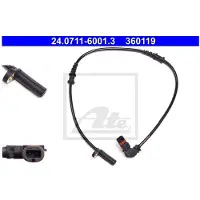 Ate ABS-Sensor AT 360119 ATE voor o.a. MERCEDES-BENZ