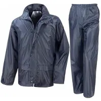 Result Navy All Weather regenpak voor volwassenen S 38/48 - regenkleding