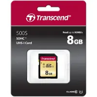 Transcend 8GB SDHC Class 10 UHS-I U1 MLC (R 95MB/s W 60MB/s)