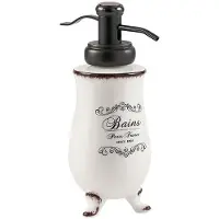 Gedy Amelie Vrijstaande zeepdispenser, 230ml, keramisch