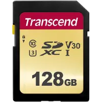 Transcend 128GB SDXC Class 10 UHS-I U3 V30 (R 95 W 60 MB/s)