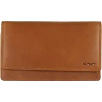 Dstrct - Wax Lane - Dames portemonnee RFID - Cognac