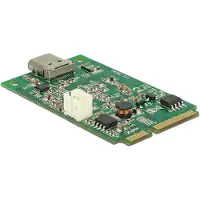 DeLOCK Mini PCIe I/O PCIe full size 1 x USB Type-C 3.1 Gen 2 female