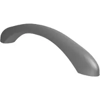 Riho Deluxe Handgreep Kunststof - Zilvergrijs - Accessoires, Bad accessoires, Badgrepen - 8714148374238