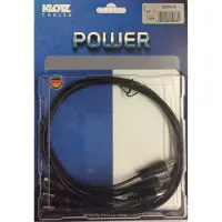 Klotz 9 V daisy chain voor vijf pedalen (Black)