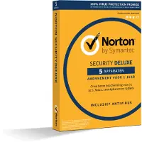 Norton 360 Deluxe | Beveiliging voor 5 Apparaten | Jaarlicentie | Inclusief 50 GB Cloud Opslag