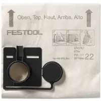 Festool FIS-CT 33 SP VLIES/5 Filterzak 456871