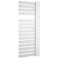 Boss & Wessing Designradiator bws franto sinistro 121x60 cm 690 watt buis links donkergrijs structuur