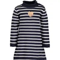 Blue Seven Meisjes Jurk - Donker Blauw - Maat 62