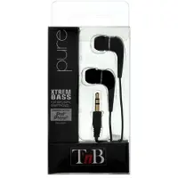 TNB T'nB ESPUREBK koptelefoon Intraauraal In-ear Zwart