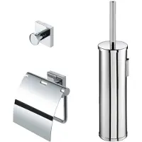 Geesa Badkamer accessoireset Nelio Chroom