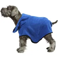 Pawise Badjas - 60x118 Cm - Blauw