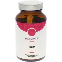 Best Choice Ijzer 60 St Tabletten