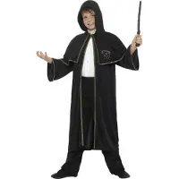 Smiffys Harry Potter mantel (zwart, S/M (4-7 jaar))