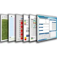 Smit Visual Whiteboard Bedrukt - 120 x 240 cm
