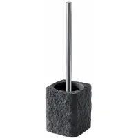 Gedy Aries Toiletborstel met houder, antraciet