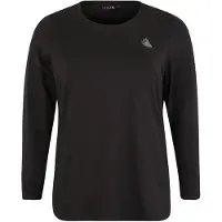 ACTIVE By Zizzi Functioneel shirt 'Abasic' zwart / wit