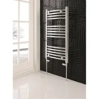 Eastbrook Wendover gebogen handdoekradiator 40x60cm 152W chroom