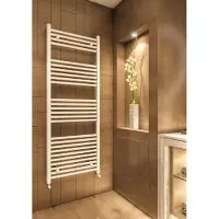 Eastbrook Wingrave verticale verwarming 80x40cm Mat wit 374 watt