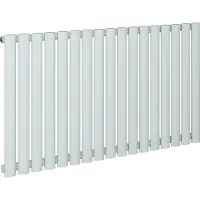Eastbrook Tunstall Horizontale radiator 60x58,9cm Mat wit 541 watt