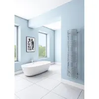 Eastbrook Mezzo Tondo design radiator 160x32cm Chroom 574 watt