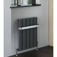 Eastbrook Malmesbury aluminium design radiator 180x28cm Antraciet 809 watt