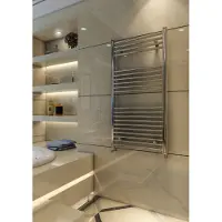 Eastbrook Wingrave verticale verwarming 160x40cm Chroom 459 watt