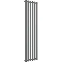 Eastbrook Tunstall verticale radiator 180x63cm Antraciet 1341 watt
