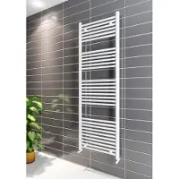 Eastbrook Wingrave verticale verwarming 100x50cm Wit 496 watt