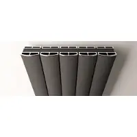 Eastbrook Guardia radiatordeksel Chroom 123cm