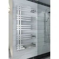 Eastbrook Rizano design radiator 100x50cm Chroom 545 watt