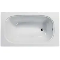 Badstuber Linea ligbad 120x70cm wit