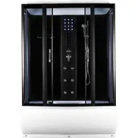 Novoterm Mocca gesloten douchecabine 151x91x225cm