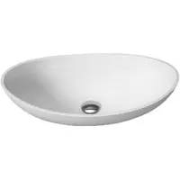 SaniGoods Atlas Solid Surface Waskom Ovaal Wit