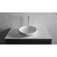 SSI Design Idaho wastafel Solid Surface 40x11,2cm