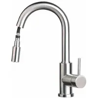 Sento Stainless Pulldown Bow RVS Keukenkraan uittrekbaar SK112