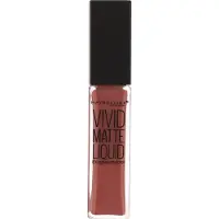 Maybelline Color Sensational Vivid Matte Liquid 7 Blushing Beige Lipstick ex